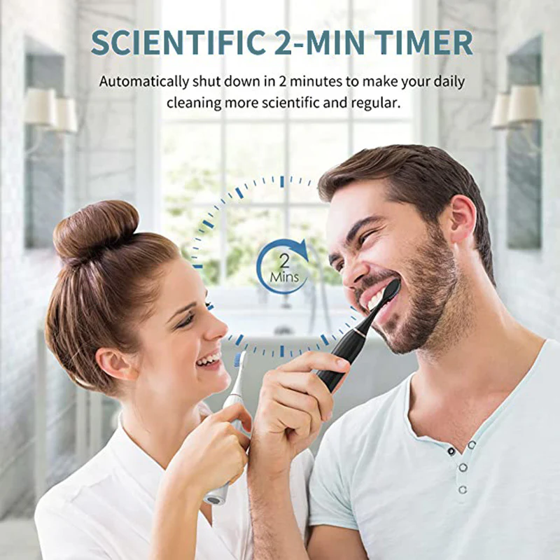 Rechargeable Ultrasonic Electric Toothbrush - Image 12