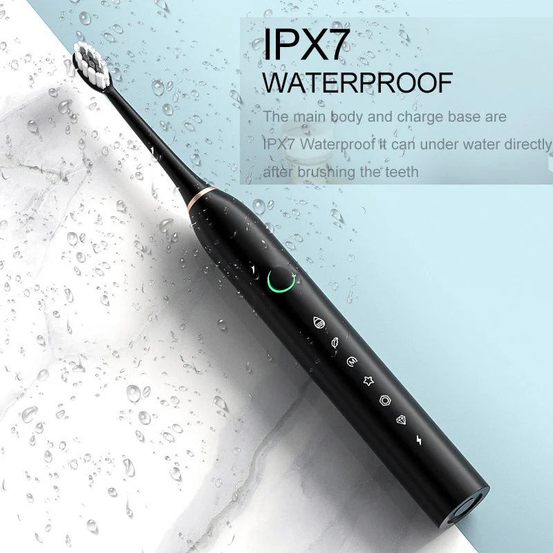 Rechargeable Ultrasonic Electric Toothbrush - Image 2
