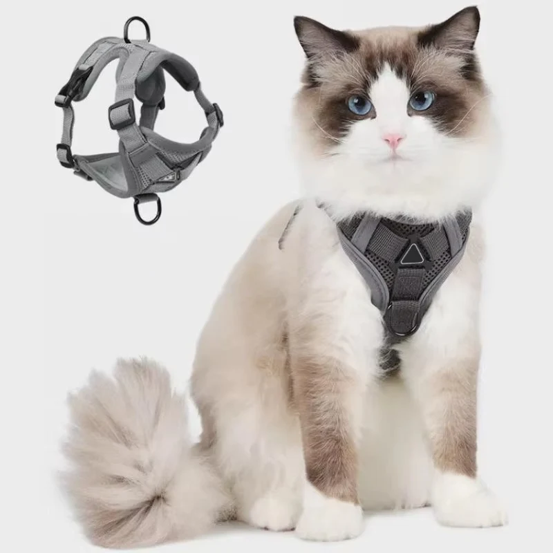 Reflective Cat Harness and Leash Set - Image 11