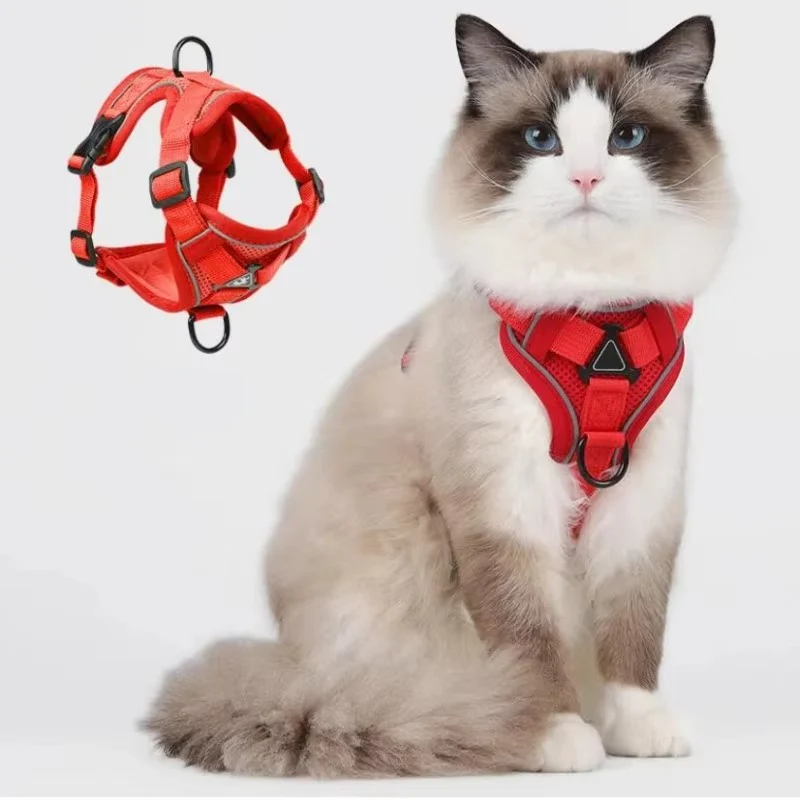 Reflective Cat Harness and Leash Set - Image 12