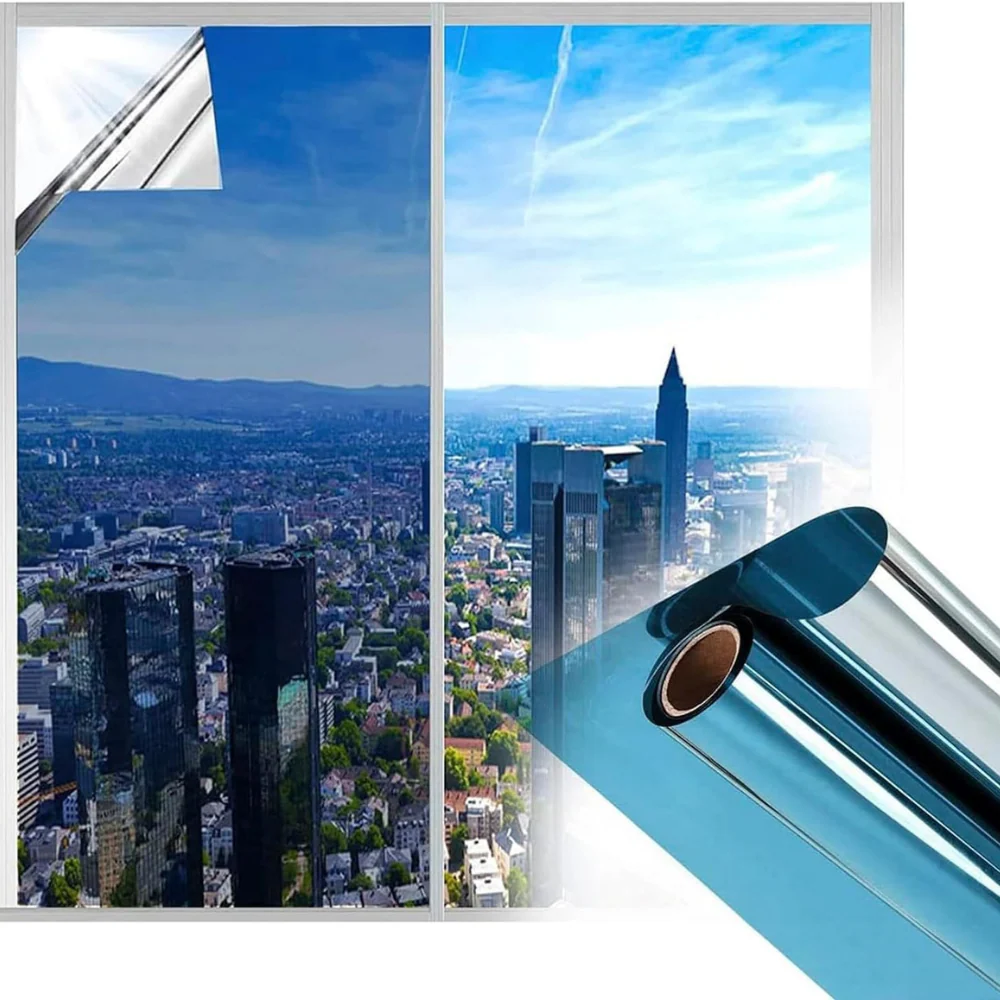 Reflective One-Way Privacy Glass Window Insulation Film - Image 11