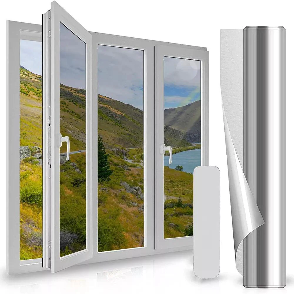 Reflective One-Way Privacy Glass Window Insulation Film - Image 9