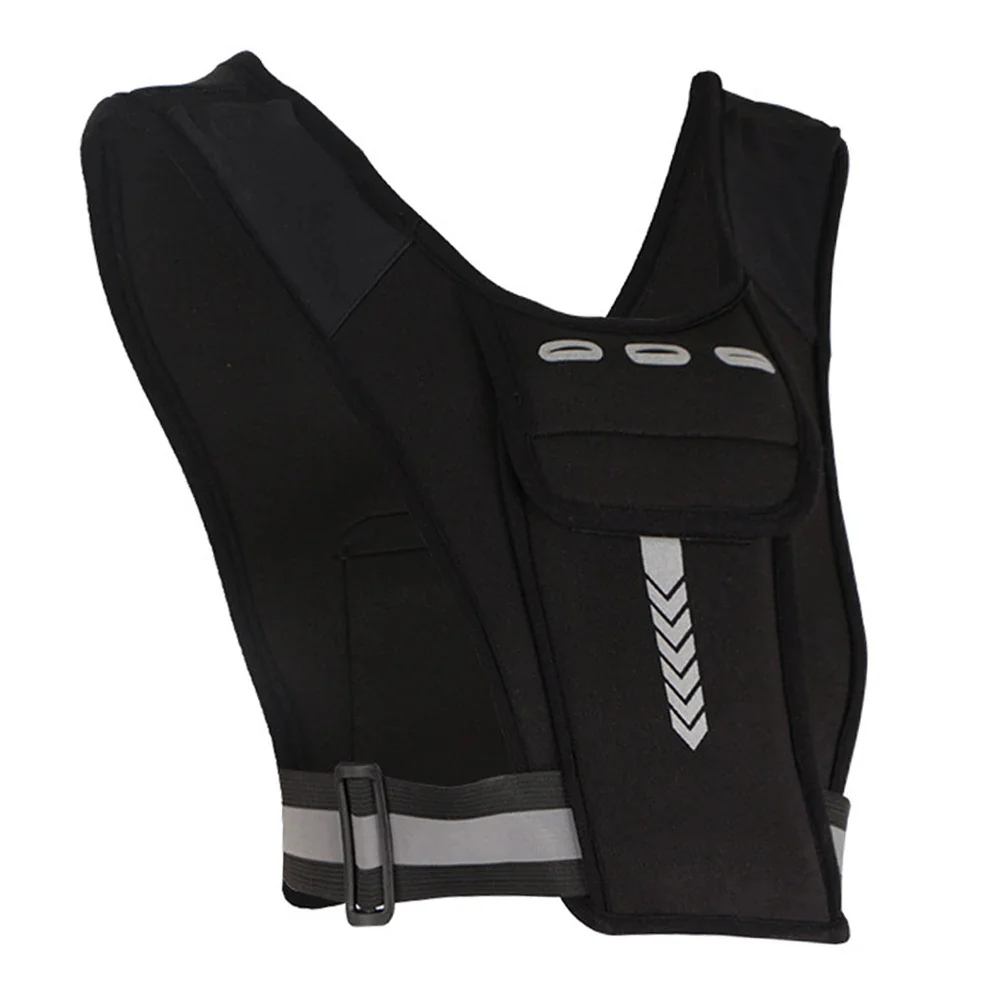 Reflective Running Vest Chest Bag - Image 5
