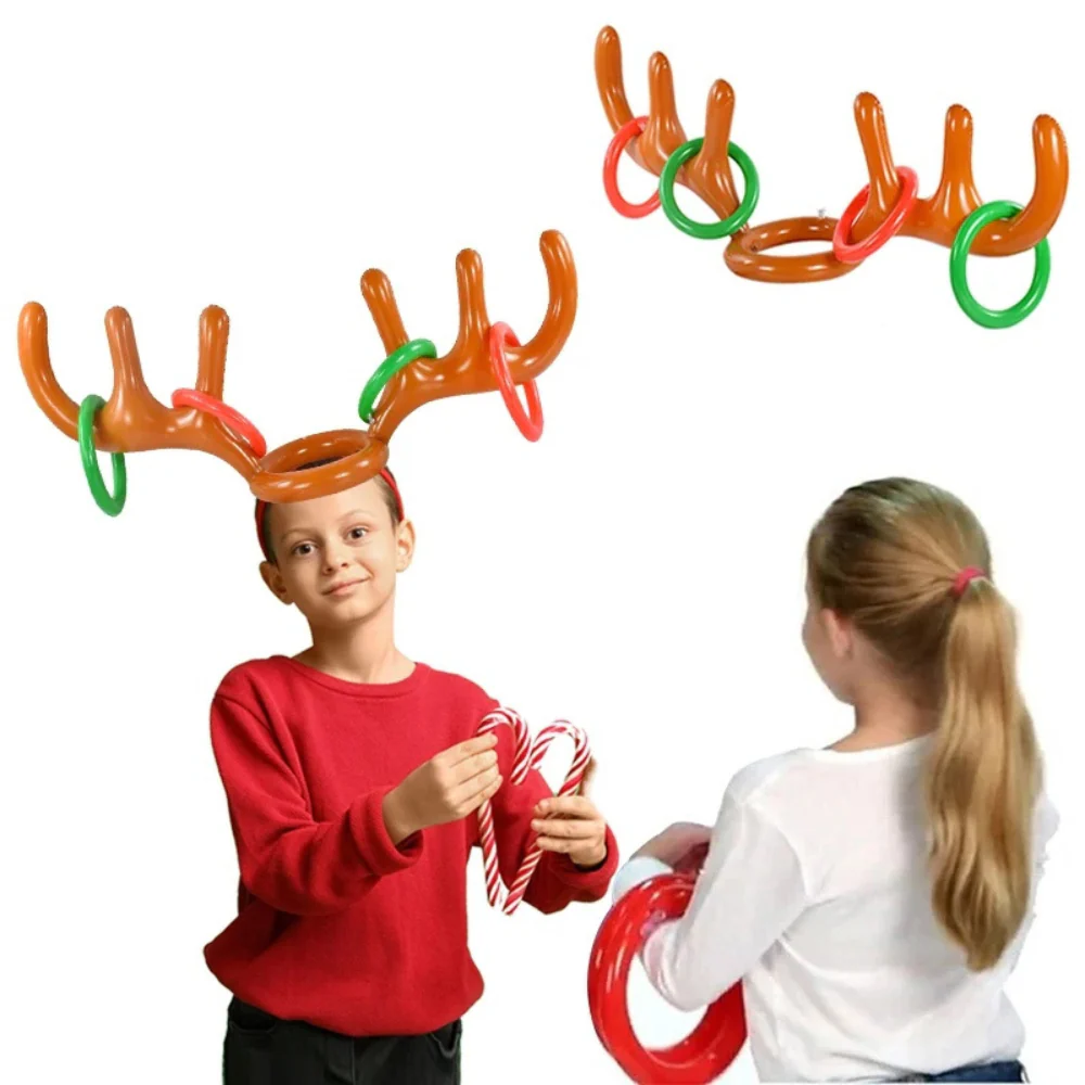 Reindeer Antler Ring Toss Christmas Game - Image 3