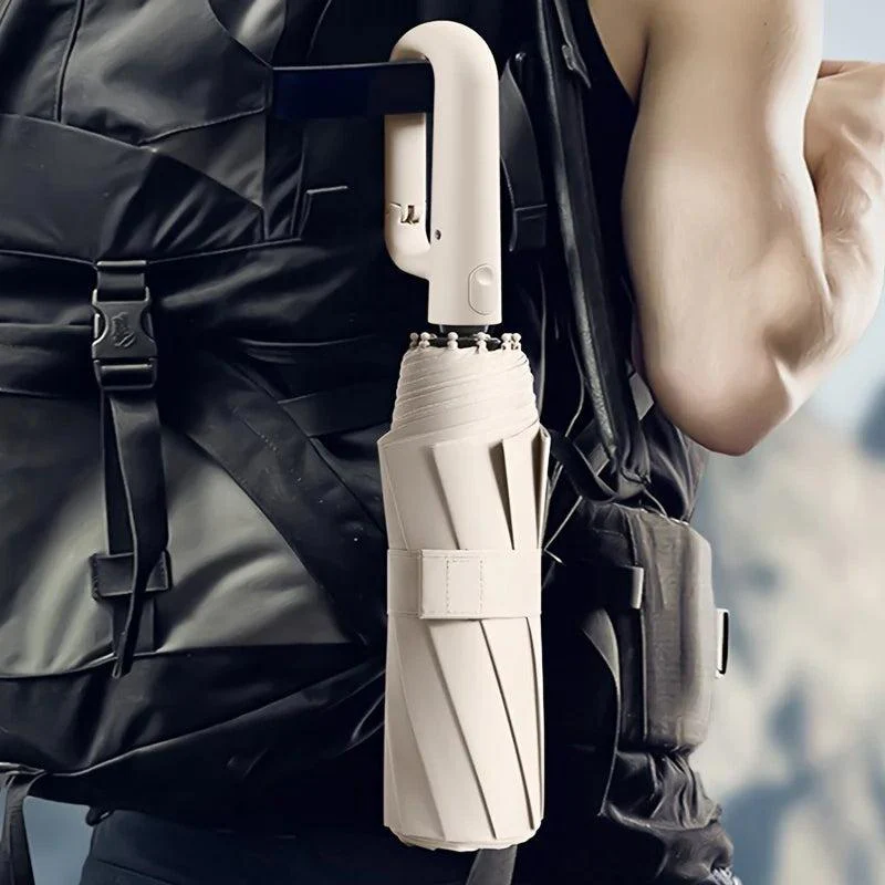 Reinforced Contemporary Compact Umbrella - Image 5