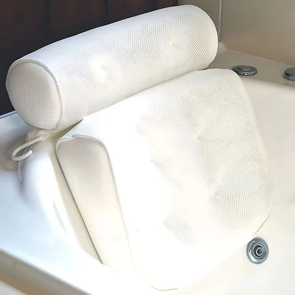 Relaxing Bath Cushion Headrest Back Pillow for Bathtub - Image 3