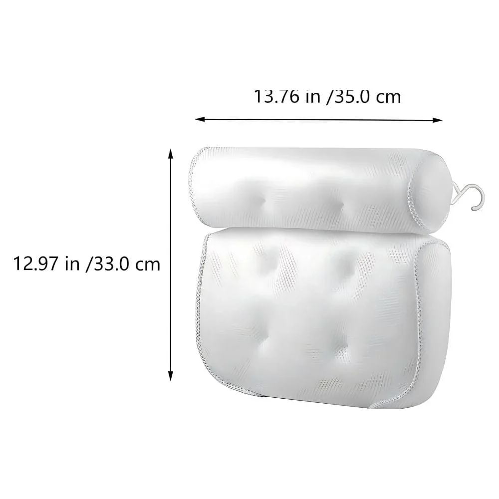 Relaxing Bath Cushion Headrest Back Pillow for Bathtub - Image 6