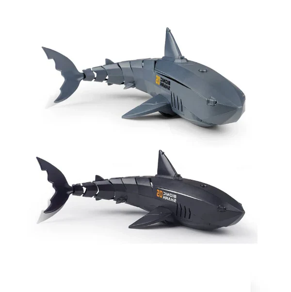 Remote Control Shark Submarine Toy RC Shark Electric Rechargeable Water Toy - Image 3