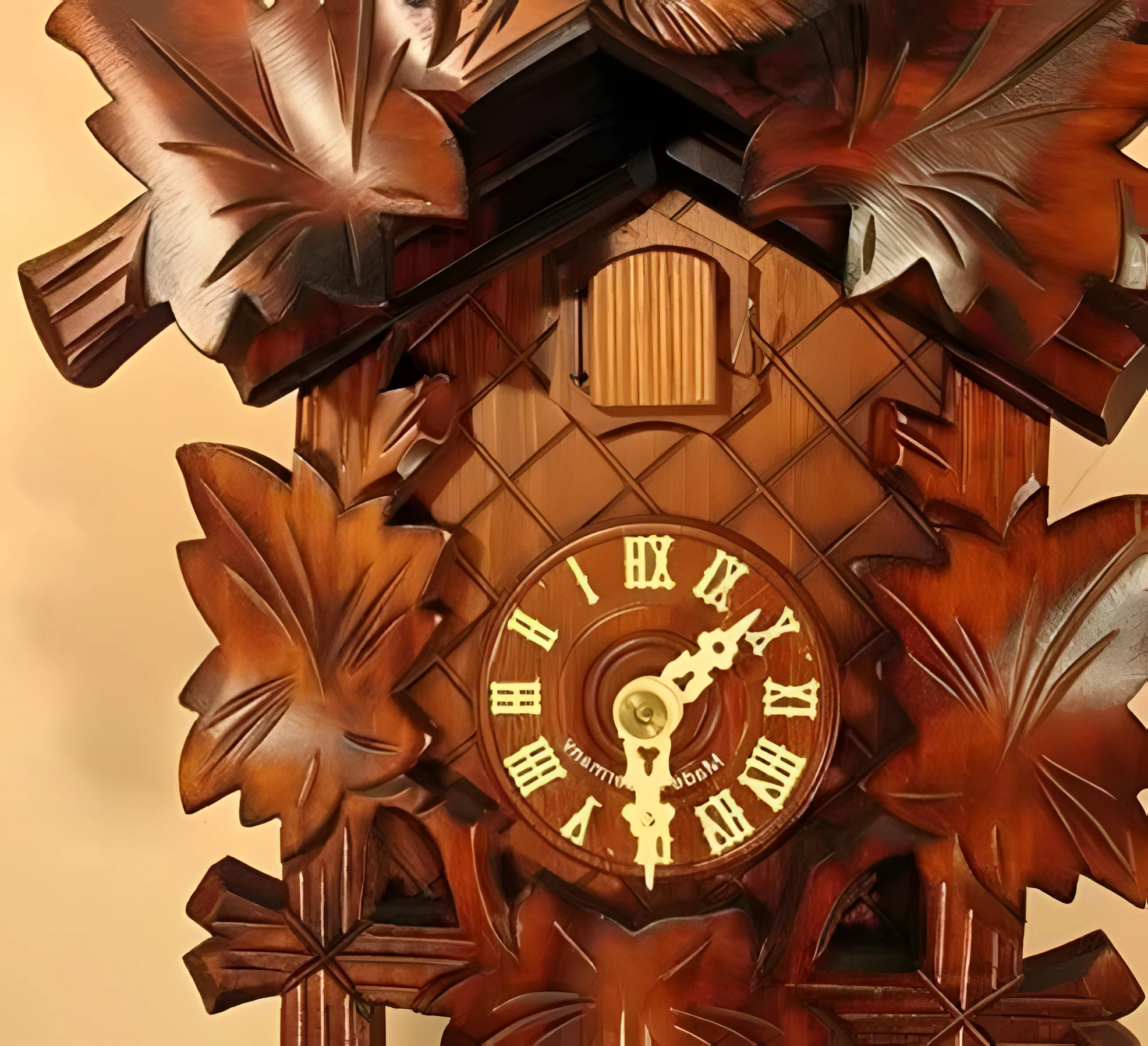 Retro Cuckoo Wall Clock - Image 6