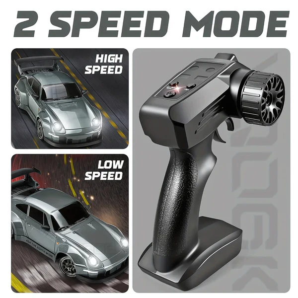 Retro Drift Master – 4WD RC Car with LED Lights - Image 6