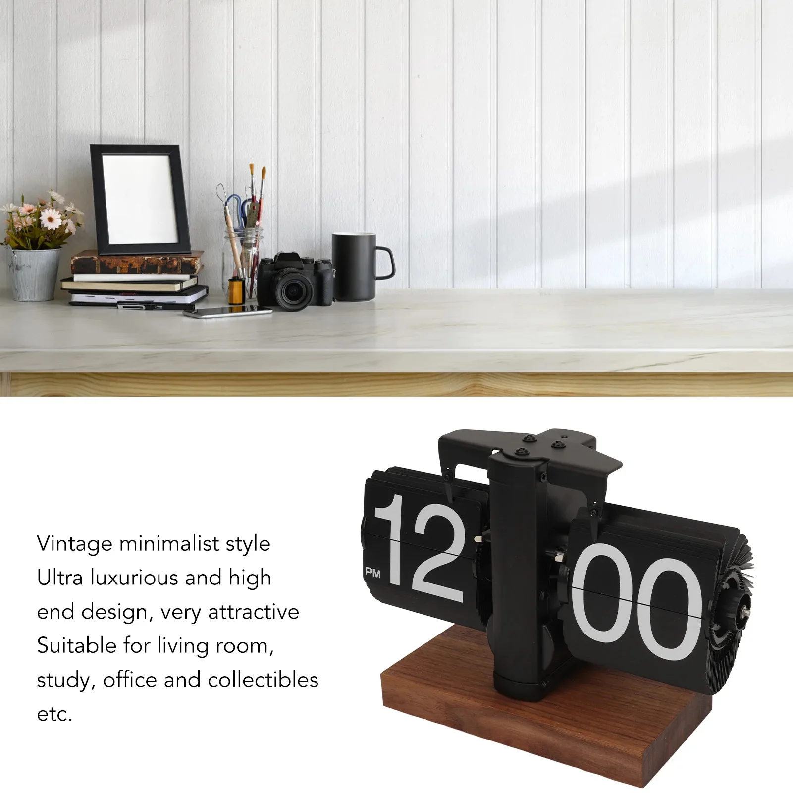 Retro Flip Clock for Home and Office Decoration - Image 3