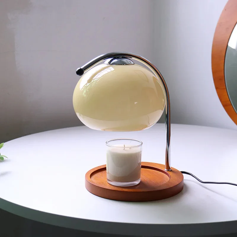 Retro Glass Candle Warmer Lamp - Image 3
