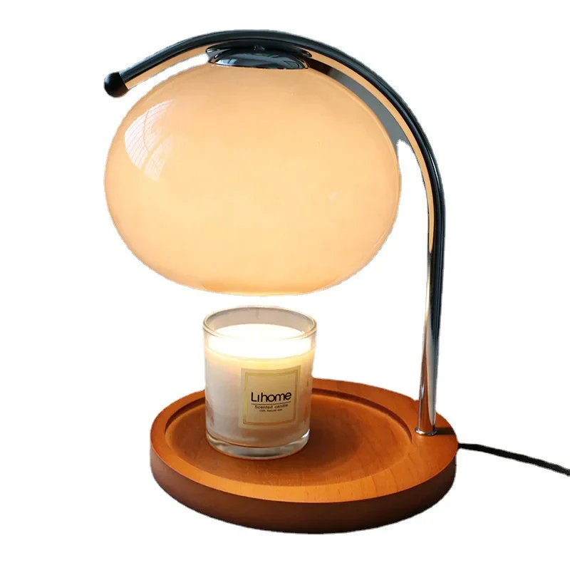 Retro Glass Candle Warmer Lamp - Image 4