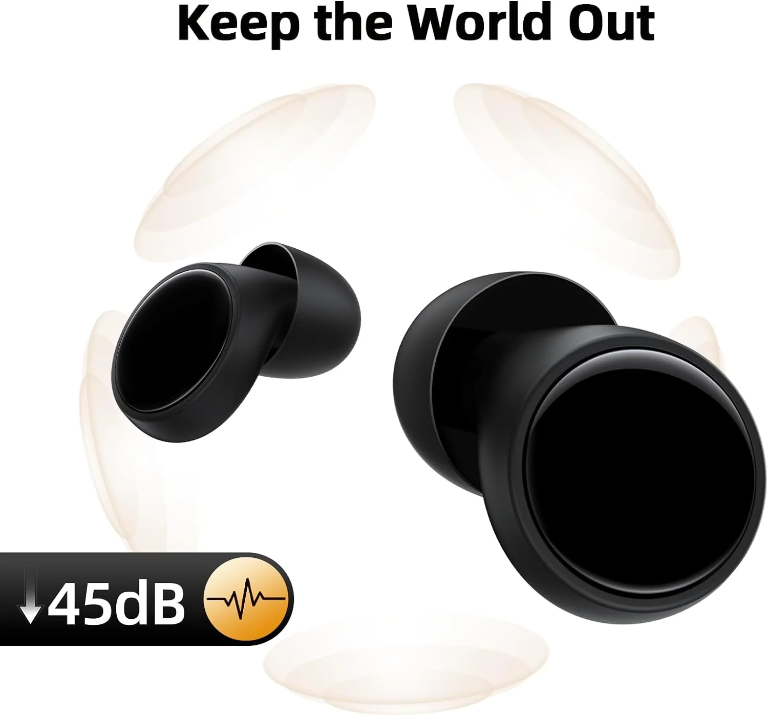 Reusable Noise Cancelling Ear Plugs For Sleeping Focus And Travel - Image 3