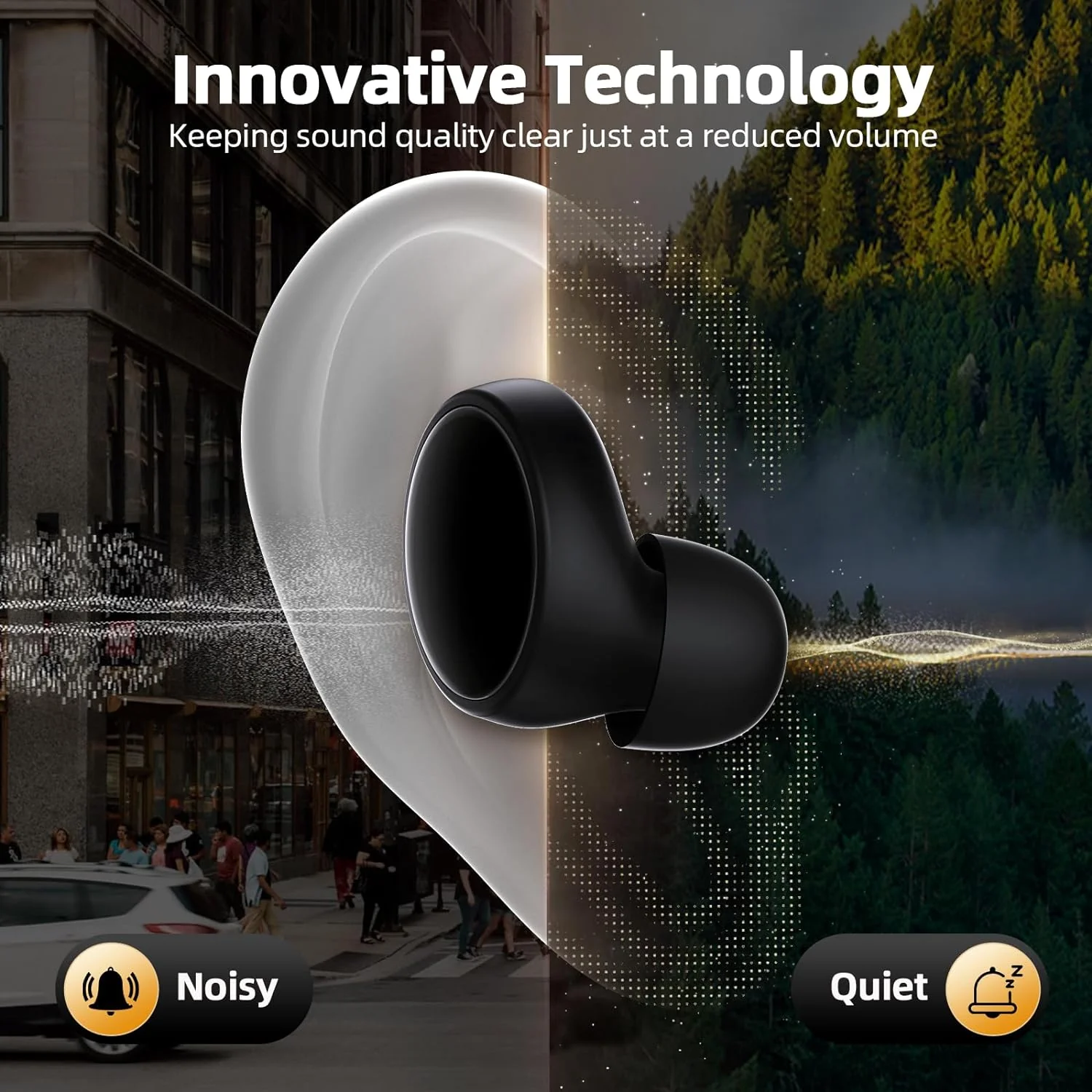 Reusable Noise Cancelling Ear Plugs For Sleeping Focus And Travel - Image 4