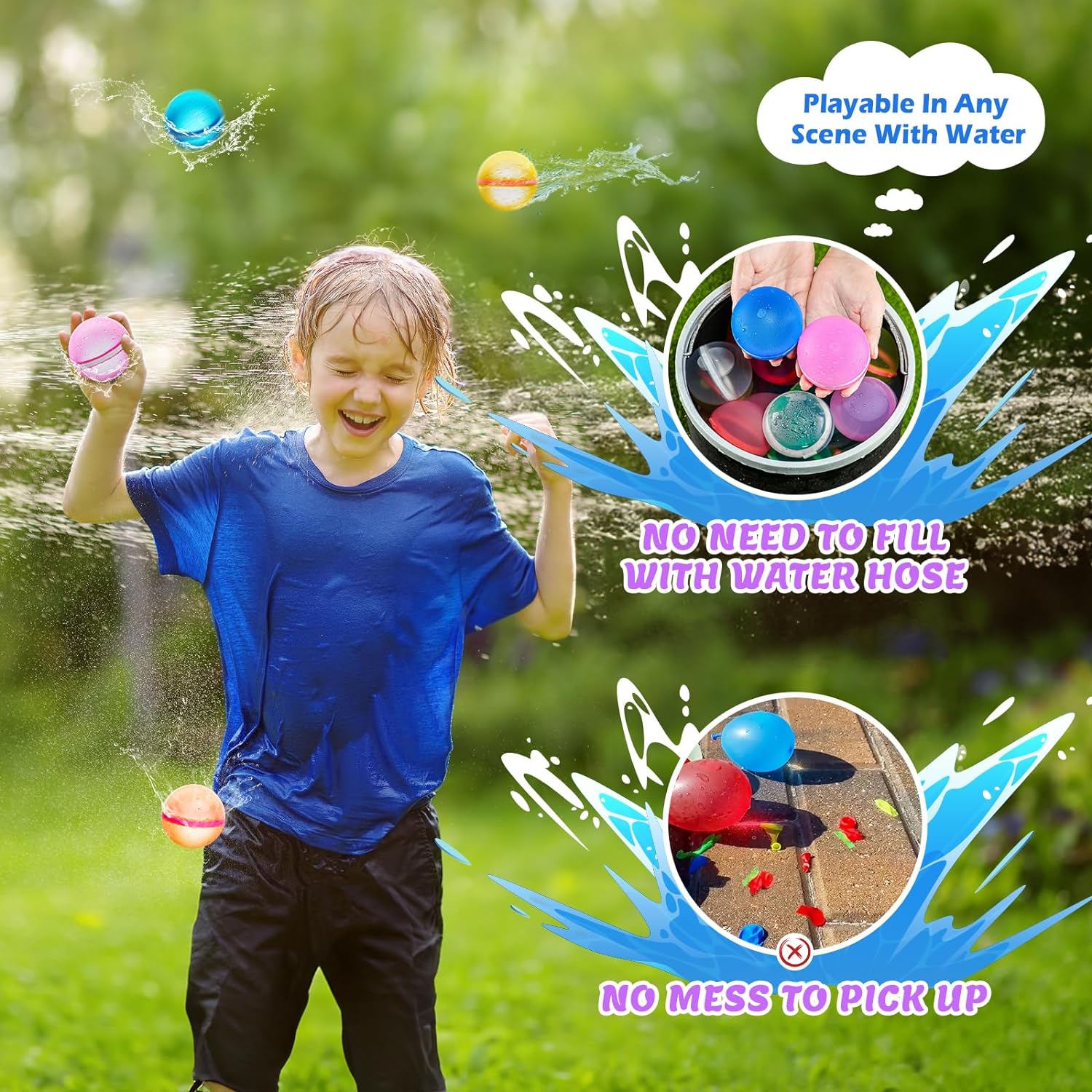 Reusable Magnetic Water Balloons - Image 3