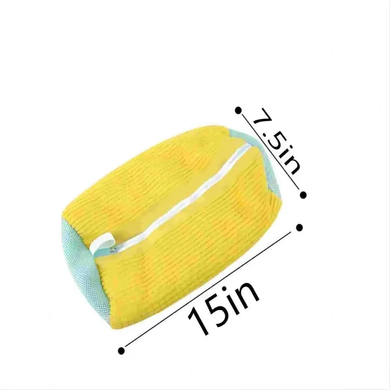 Reusable Shoe Laundry Cleaning Bag - Zippered Wash Bag for Washing Machines, Perfect Sneaker & Tennis Shoe Cleaner Kit for Dirt-Free Shine - Image 5