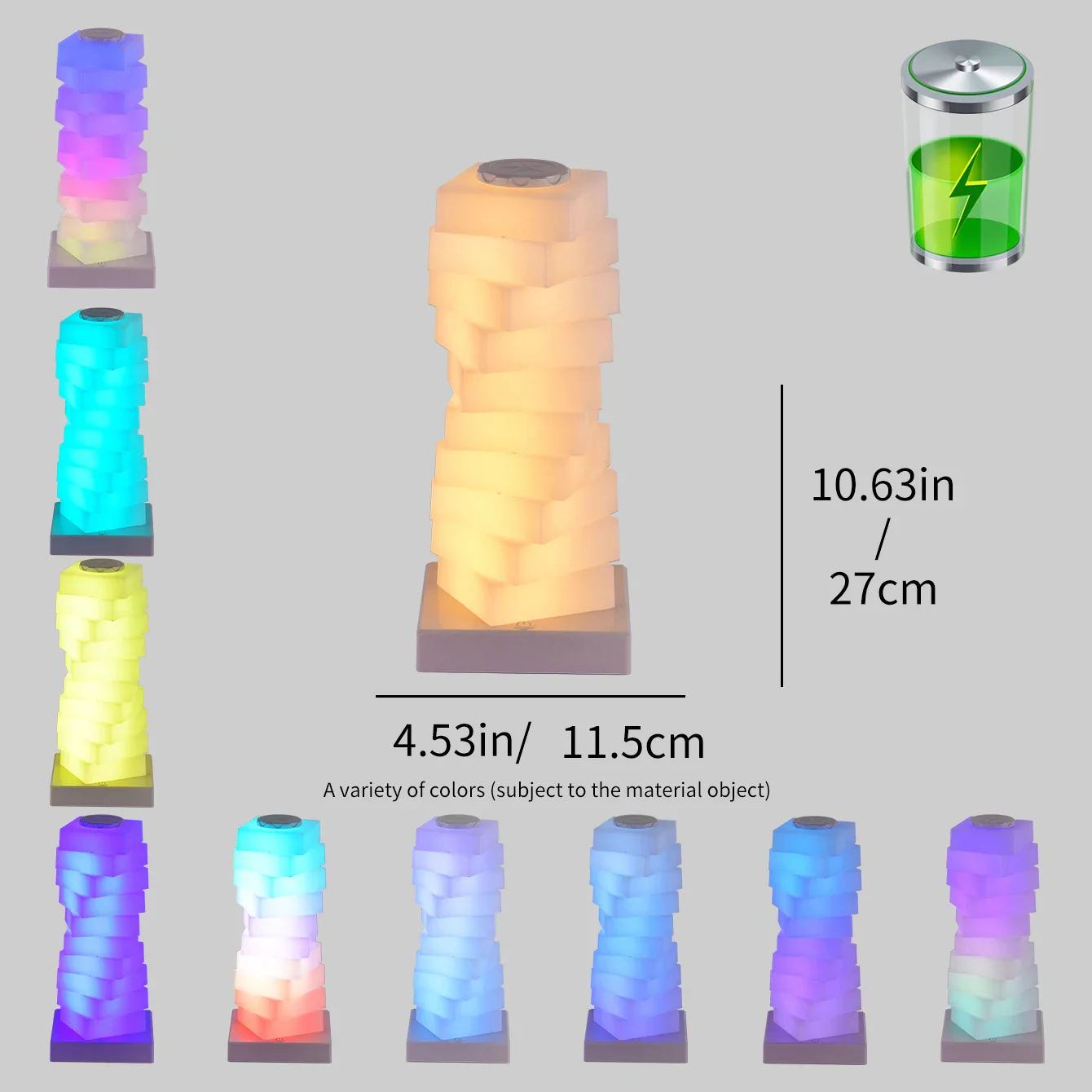 RGB LED Bedside Lamp with Touch Control - Image 5
