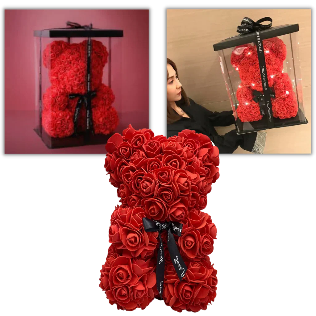 Roses teddy bear - Image 11