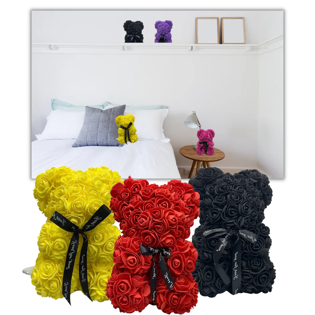 Roses teddy bear - Image 8