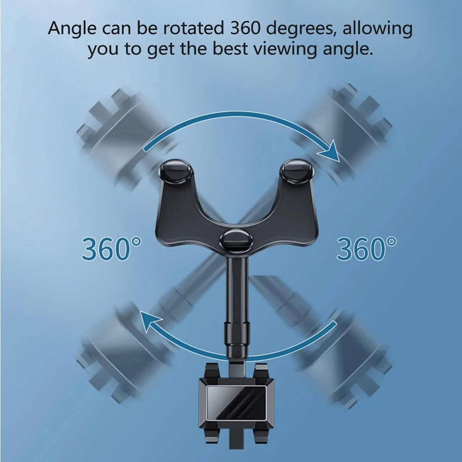 Rotatable and Retractable Car Phone Holder - Image 4