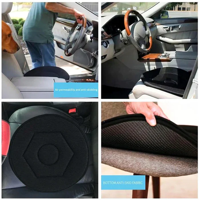 Rotating Seat Cushion, 360 Rotating Seat Cushion Pivot Disc Pad - Image 7