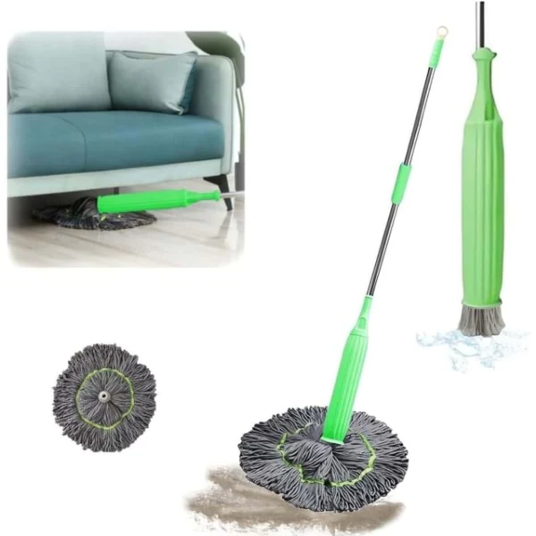 Rotating Self-Wringing Mop - Image 2