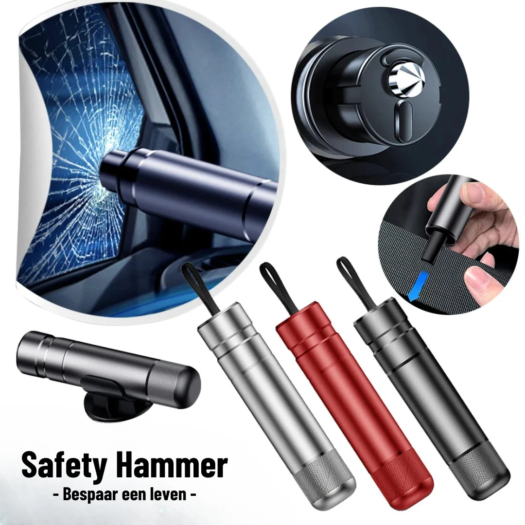 Safety Hammer For Emergencies - Car Proof - Image 2