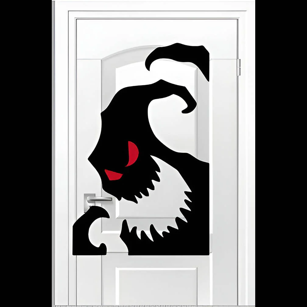 Scary Halloween Window Decorations - Image 2
