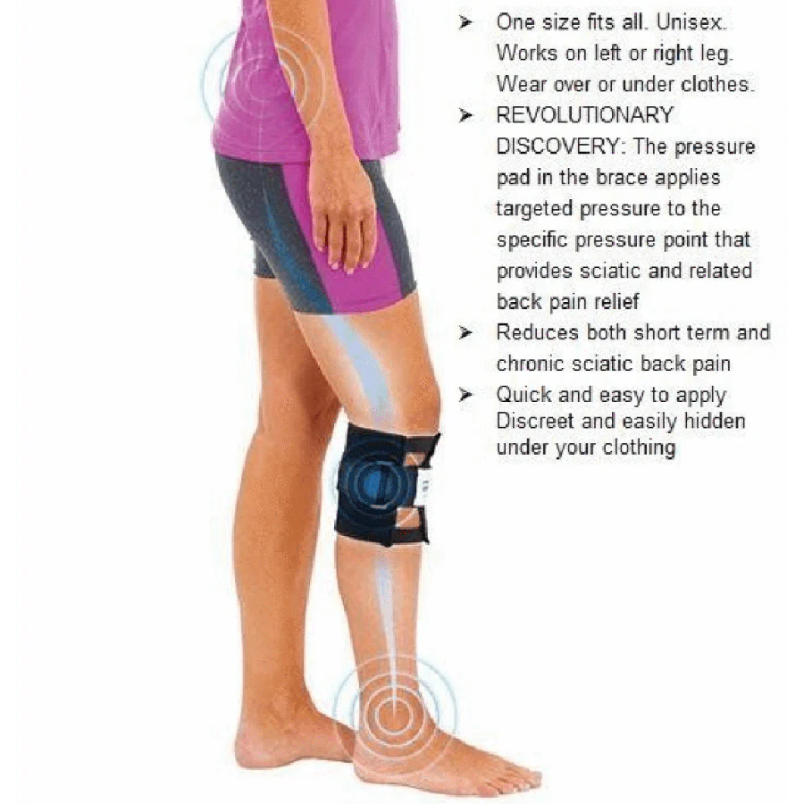 Sciatic Nerve Brace ~ Sciatica Acupressure Leg & Back - Image 5