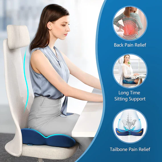 Seat Cushion for Tailbone Pain and Pressure Relief - Image 3