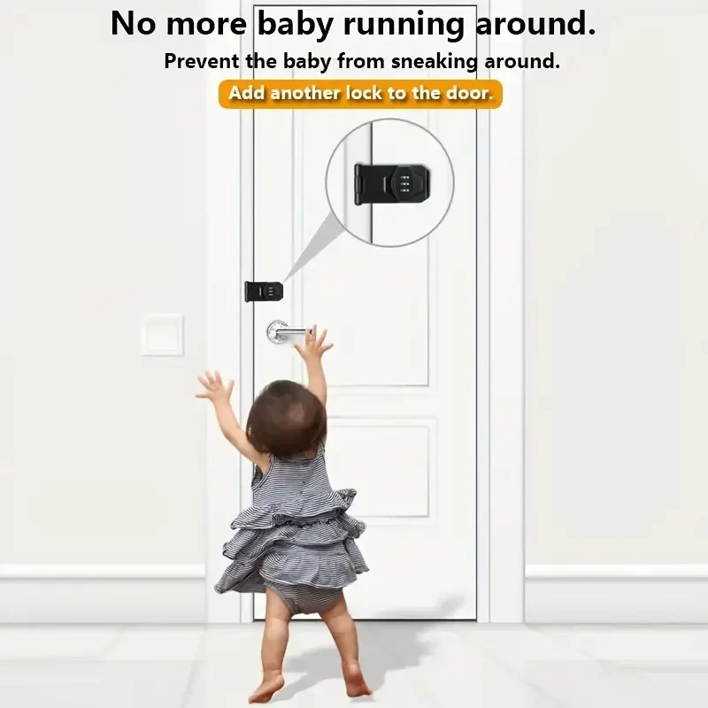 Secure Cabinet Lock with 3-Digit Combination Lock - Image 2