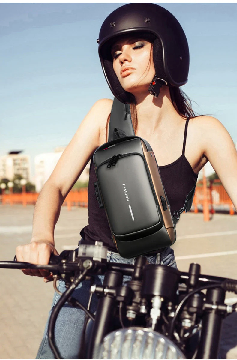 Anti-Theft Crossbody Backpack - Image 2