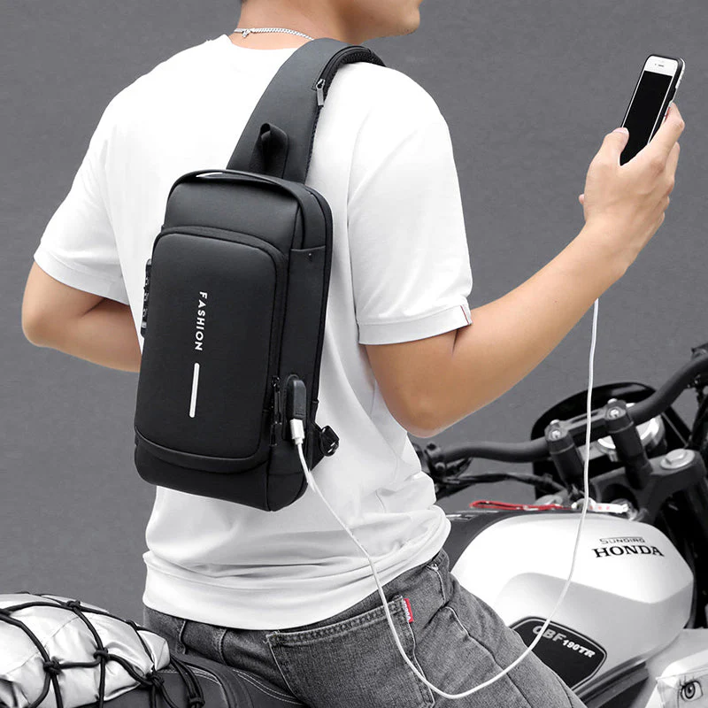 Anti-Theft Crossbody Backpack - Image 4