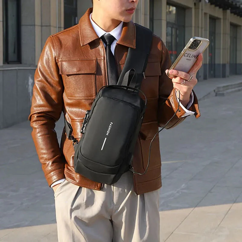 Anti-Theft Crossbody Backpack - Image 6