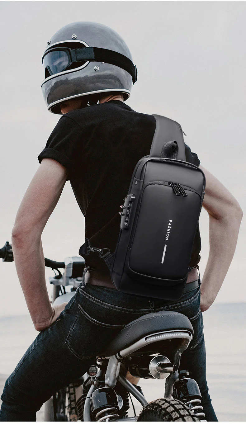 Anti-Theft Crossbody Backpack - Image 8