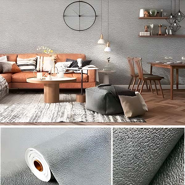Self-Adhesive Textured Wallpaper - Image 6