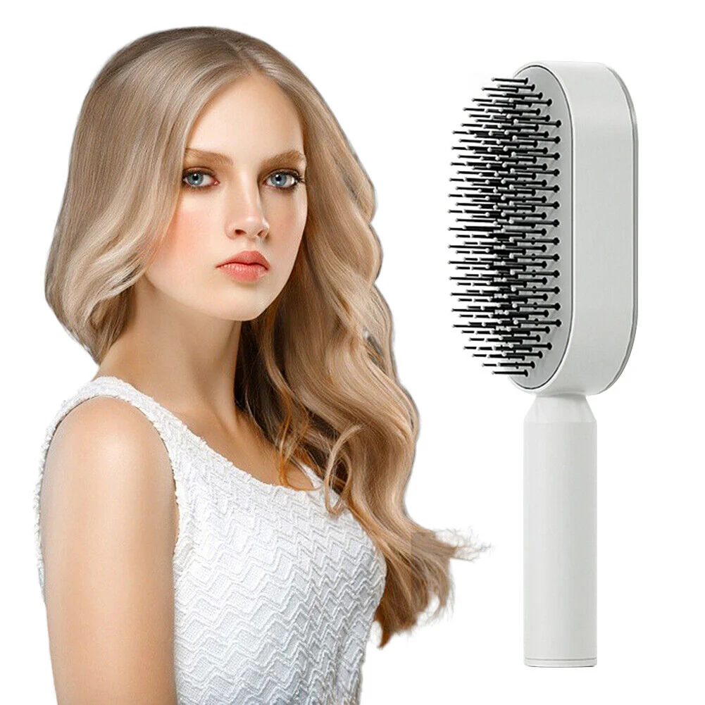 Self Cleaning Hair Brush - Image 3