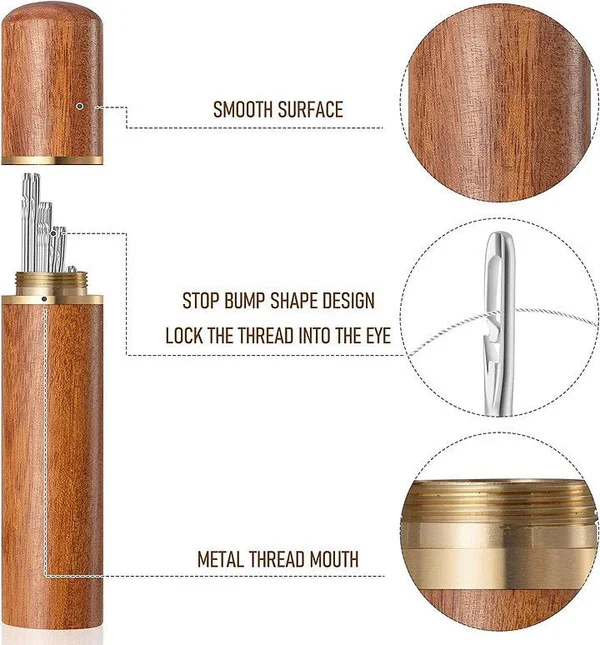 Self Threading Sewing Needles - Image 4