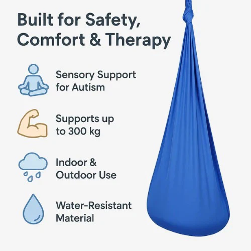 Sensory Autism Therapy Swing Indoor and Outdoor Hammock - Image 2