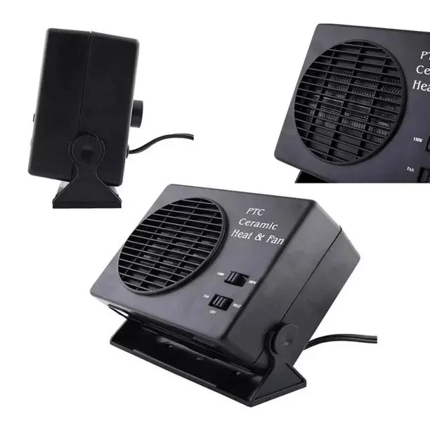 Car Heater 150W 300W 12V Ceramic Car Fan Heater - Image 4