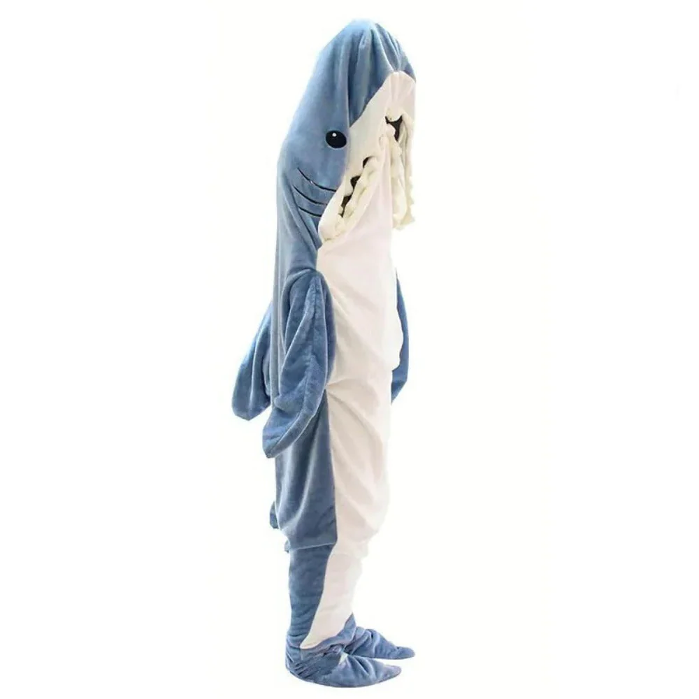 Shark Fleece Hooded Blanket - Image 6