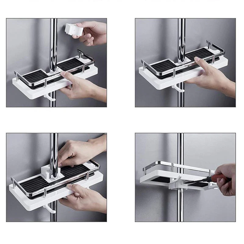 Shower Caddy – No-Drill Installation! - Image 7