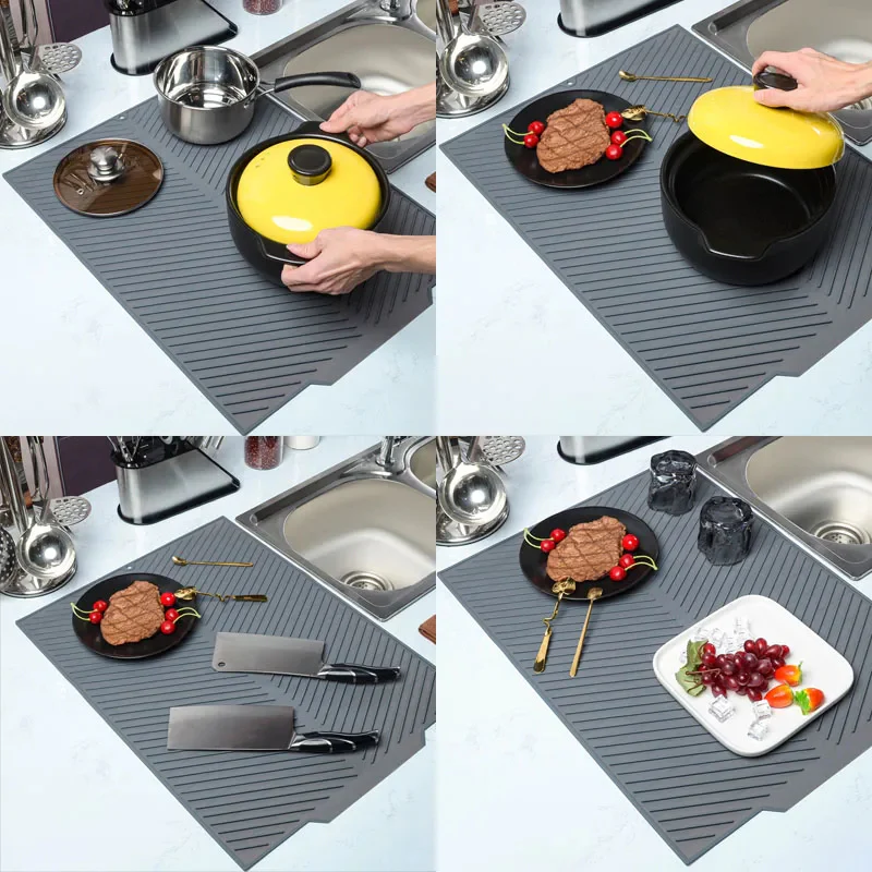 Silicone Countertop Dish Drying Mat - Image 6