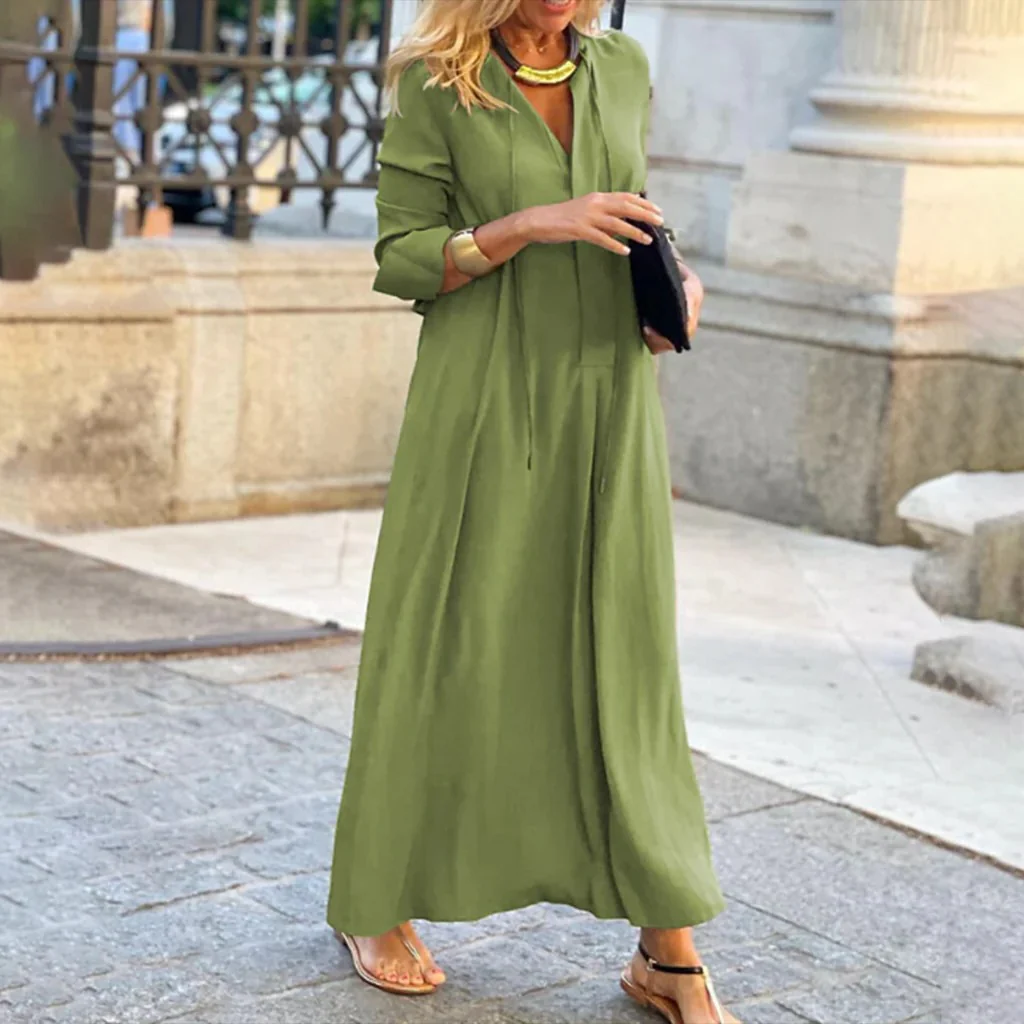 Simple Casual Women's Dress - Image 4