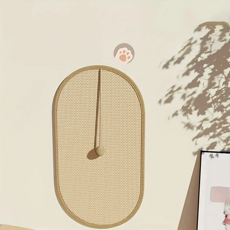 Sisal 3 in 1 Wall Mounted Cat Scratch Pad - Image 5