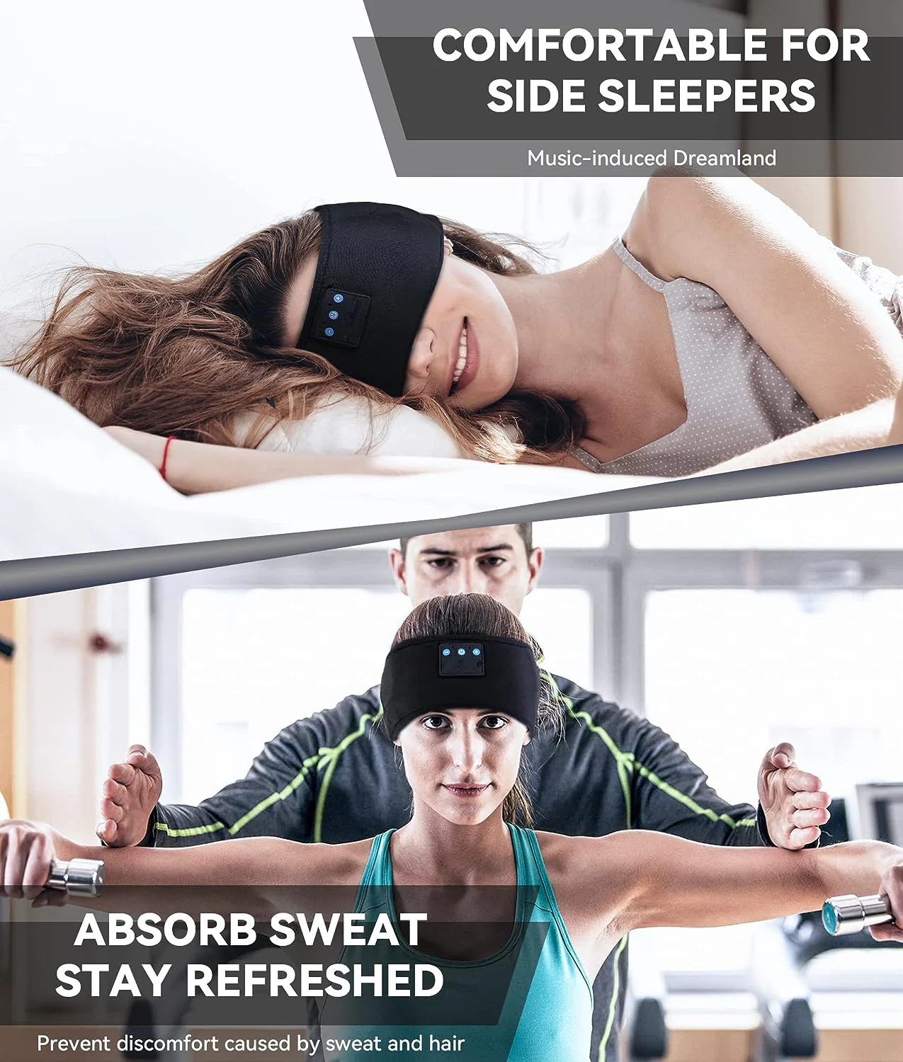Sleep Headphone Headband - Image 2