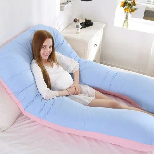 Sleeping Full Support Body Pillow - Ergonomic Design For Pregnancy, Shoulder & Back Pain - Image 5