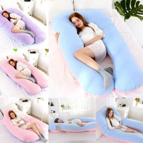 Sleeping Full Support Body Pillow - Ergonomic Design For Pregnancy, Shoulder & Back Pain - Image 8