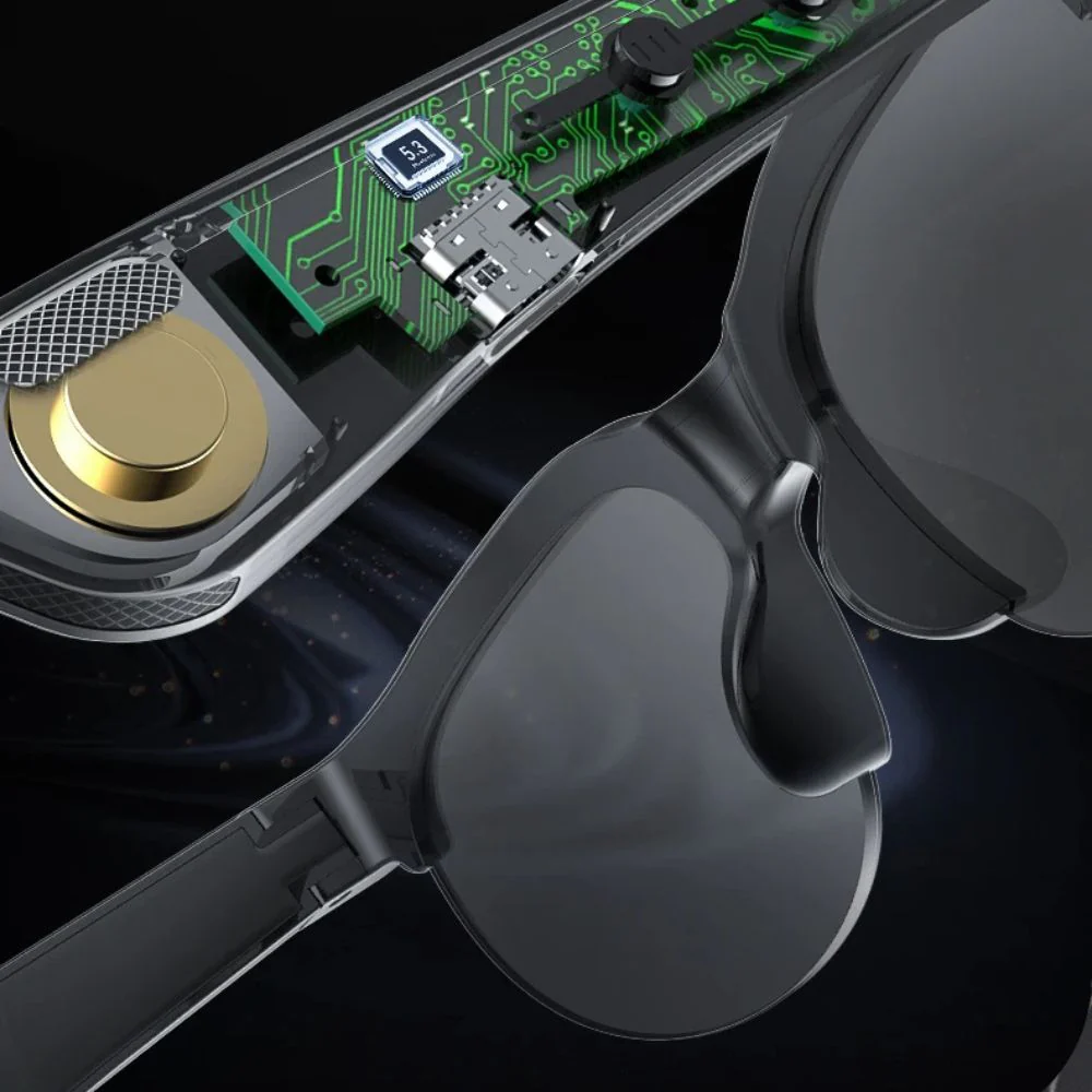 Smart Bluetooth Language Translation Earphone Glasses - Image 3